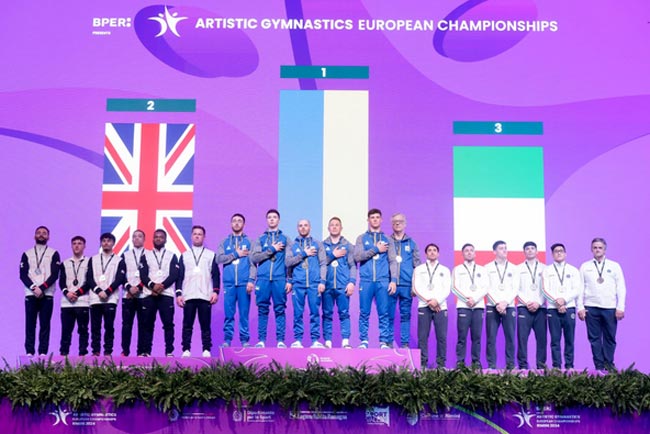 Чоловіча збірна України зі спортивної гімнастики – чемпіон Євро-2024 у командному багатоборстві
